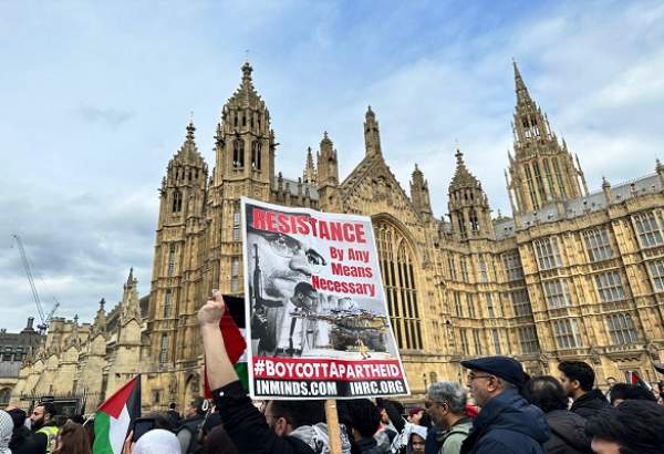 هم‌صدایی مسلمانان، یهودیان و مسیحیان لندن در دفاع از فلسطین