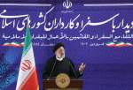 الرئيس الايراني يلتقي مع السفراء و القائمين بالاعمال للبلدان الاسلامية  