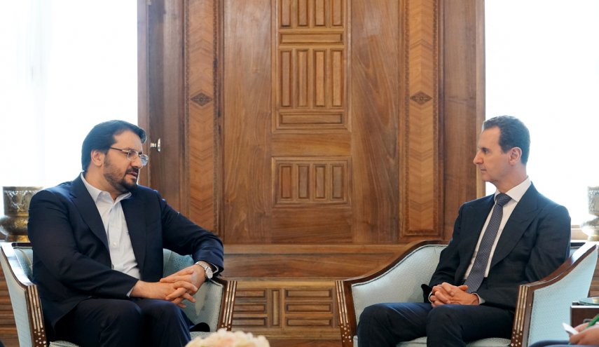 الرئيس السوري يناقش مع وزير الطرق الإيراني الآفاق الجديدة للتعاون الاقتصادي