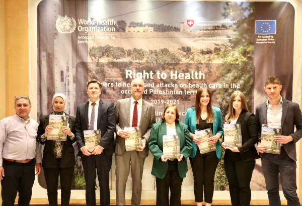 WHO reports: Palestinians continue to encounter major obstacles to realizing the right to health
