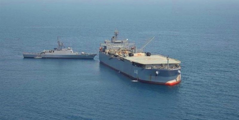 الدورية البحرية 86 سترسو في ميناء بندر عباس قريبا