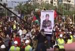 Thousands of Palestinians rally to mark commanders martyred in Israeli strikes