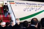 ایرانی صدر انڈونیشیا کے دو روزہ دورے کے بعد بدھ کی رات وطن واپس پہنچ گئے