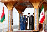 الرئيس الايراني يقيم مراسم استقبال رسمية للسلطان هيثم بن طارق ال سعيد