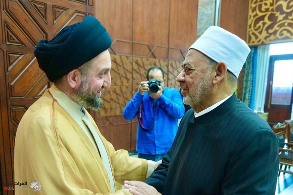 عمار حکیم با شیخ الازهر دیدار کرد