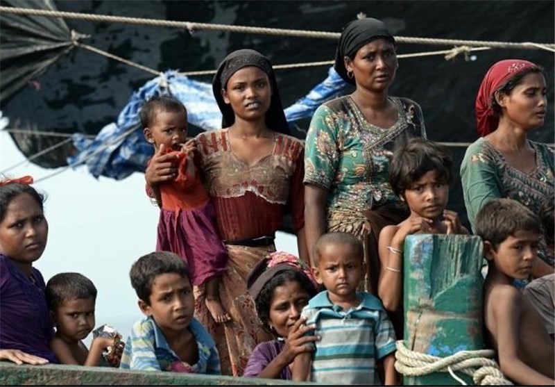 مسلمانان روهینگیا در انتظار کمک‌های بشردوستانه