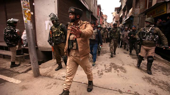حمایت دولت هند از حملات مسلحانه شبه نظامیان هندو به مسلمانان در جامو و کشمیر