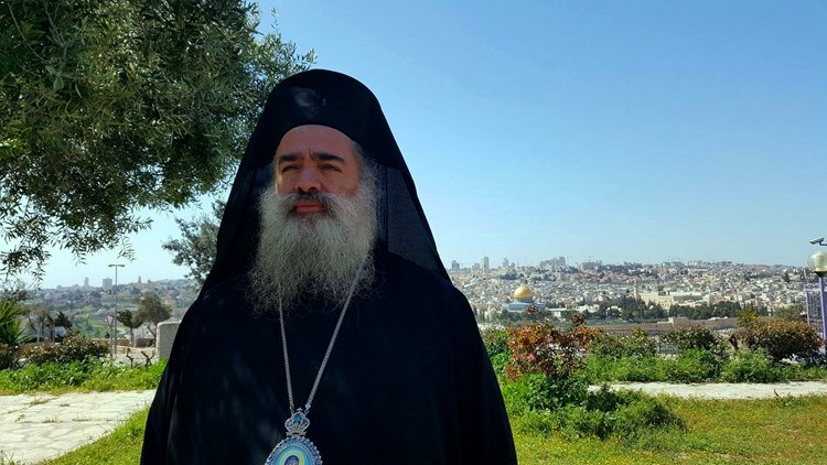 رئيس أساقفة سبسطية للروم الأرثوذكس في القدس المحتلة، المطران عطا الله حنا