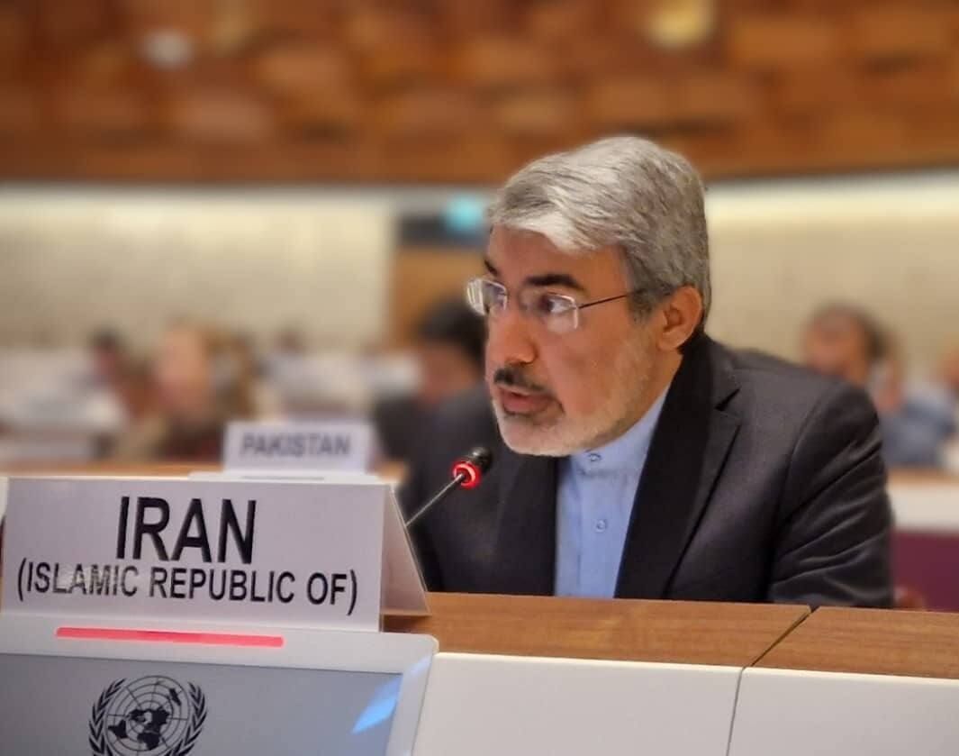 السفير الايراني في جنيف يحذر من التداعيات الانسانية لسياسات الحظر الاحادية