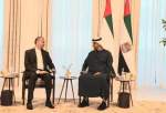 ایرانی وزیر خارجہ کی متحدہ عرب امارات کے صدر سے ملاقات