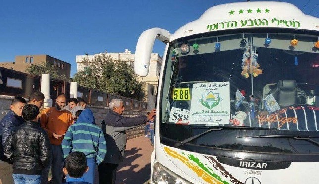 70 حافلة من مدن وقرى الداخل المحتل تصل لإسناد المقدسيين أمام انتهاكات الاحتلال