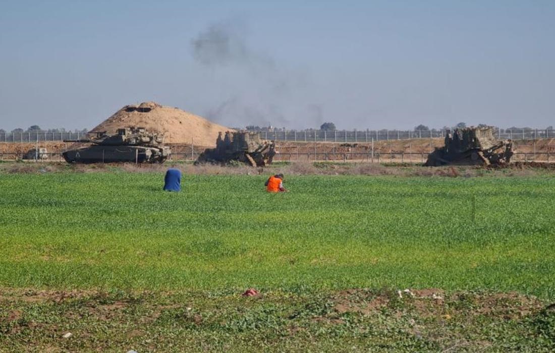 توغل "إسرائيلي" محدود شرقي البريج وسط قطاع غزة