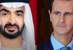شام اور متحدہ عرب امارات کے سربراہان کا ٹیلی فون رابطہ