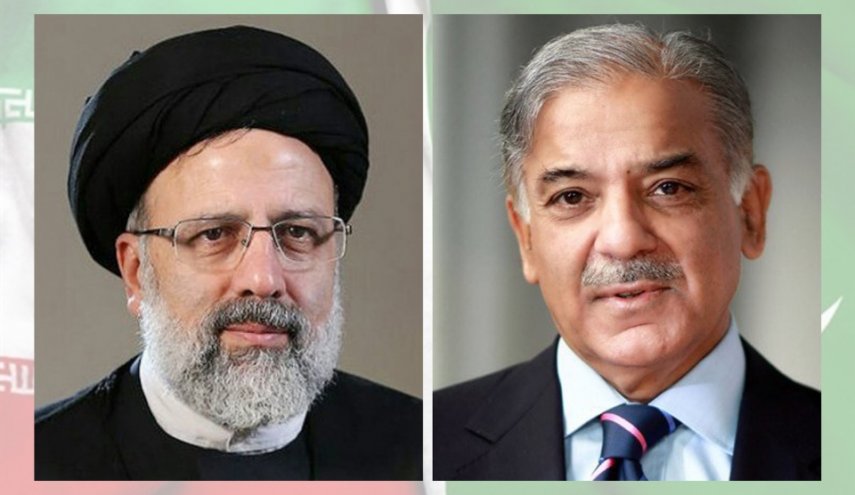 رئيسي وشهباز شريف يؤكدان على تعزيز العلاقات بين طهران واسلام اباد