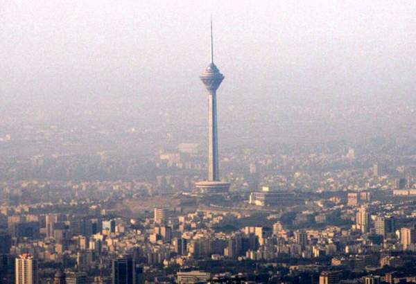 شاخص کیفیت هوای تهران ناسالم است