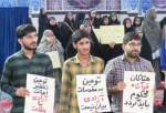 تجمع دانشجویان بندرعباسی در اعتراض به هتک حرمت به ساحت قرآن