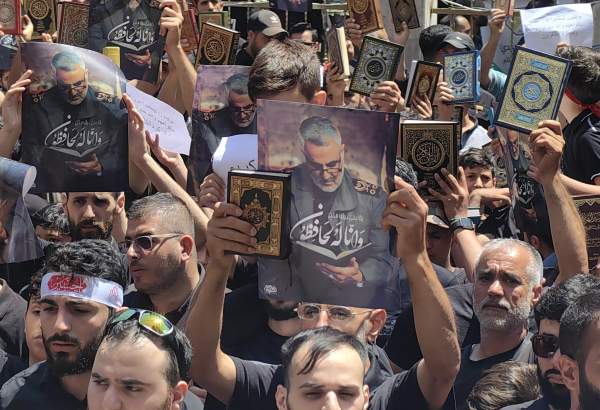 قرآن پاک کی توہین کی مذمت میں لبنانی عوام کے اجتماعات  