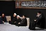 عزاداری امام حسین ع کے سلسلے کی پہلی مجلس، رہبر انقلاب اسلامی کی شرکت