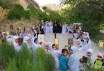 جان فدای قرآن| کودکان مریوانی هتک حرمت به ساحت مقدس قرآن را محکوم کردند