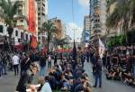 برگزاری مراسم عاشورا در ضاحیه جنوبی بیروت  