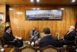 گفتگوی وزیر فرهنگ و ارشاد اسلامی با سرپرست حجاج ایرانی درباره سفرهای حج و عمره