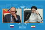  صدر ایران کی اپنے روسی ہم منصب ولادی میر پوتین سے ٹیلی فون پر تبادلہ خیال