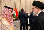 صدر سید ابراہیم رئیسی سے سعودی عرب کے وزیر خارجہ کی ملاقات