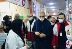 بازدید وزیر بهداشت از دو بیمارستان و درمانگاه در نجف اشرف