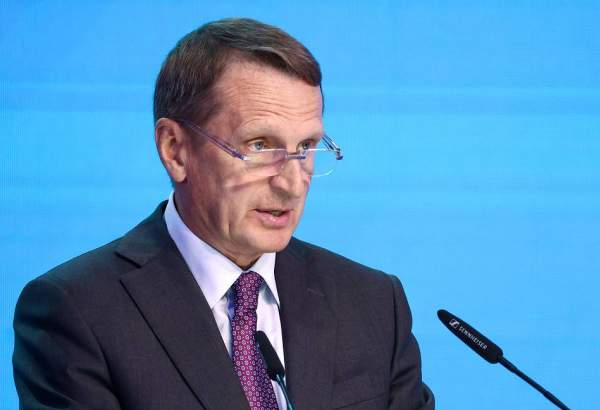Director of the Foreign Intelligence Service of the Russian Federation Sergei Naryshkin