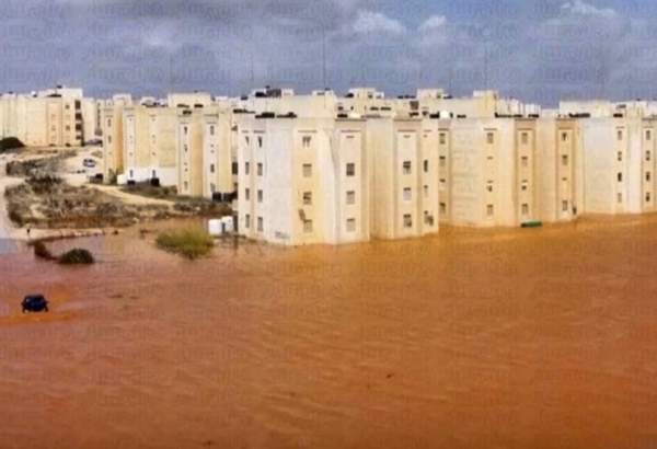 لیبیا کے ذرائع نے ڈینیل سمندری طوفان کے بعد درنہ شہر کی سنگین صورتحال کی اطلاع دی