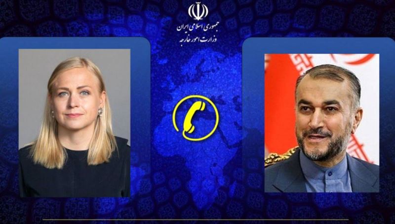 محادثات هاتفية بين وزيري خارجية إيران وفنلندا