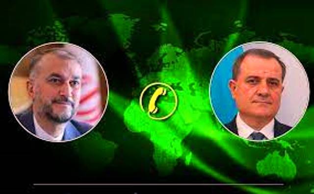 مباحثات هاتفية بين وزيري خارجية إيران وأذربيجان