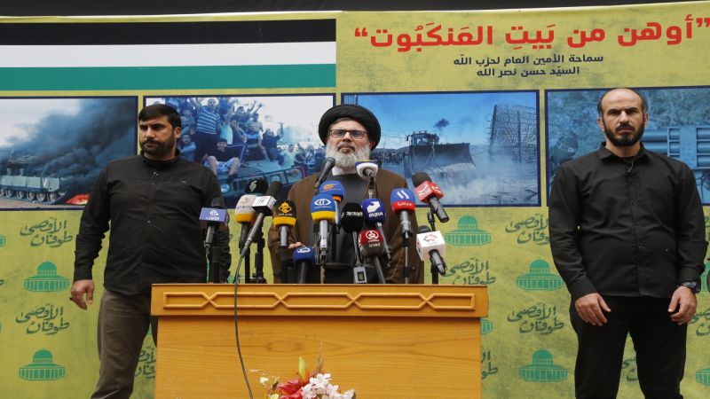 رئيس المجلس التنفيذي في حزب الله : حماقات الصهاينة ستنتج هذه المرة طوفان كل الأمة