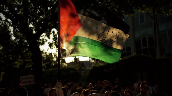 حمایت مردم اسپانیا از مقاوت فلسطین برای دومین روز متوالی