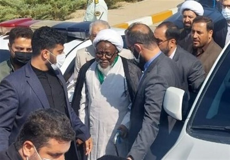 رئيس الحركة الاسلامية في نيجيريا يصل إلى إيران