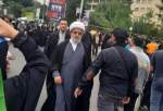 Huj. Shahriari attends pro-Palestine rally in Tehran (photo)  