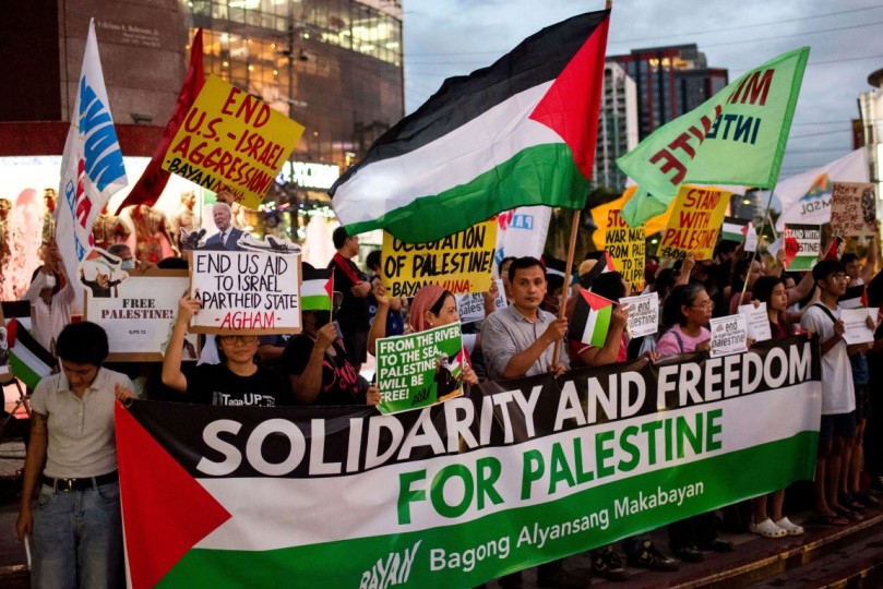 دنیا کے تمام حصوں میں مظلوم فلسطینی عوام کے ساتھ اظہار یکجہتی کے مظاہرے  