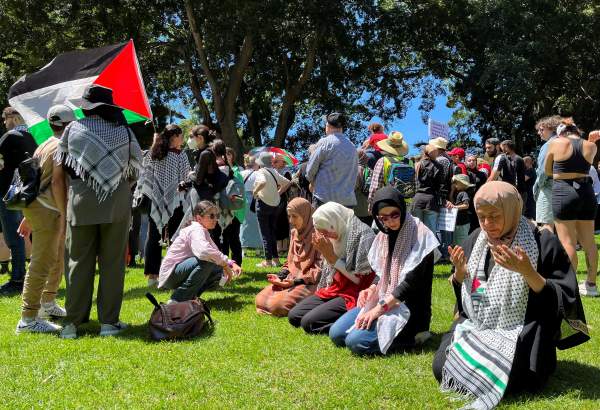 People in Sydney condemn Israeli atrocities against Palestinians in besieged Gaza Strip (video)  