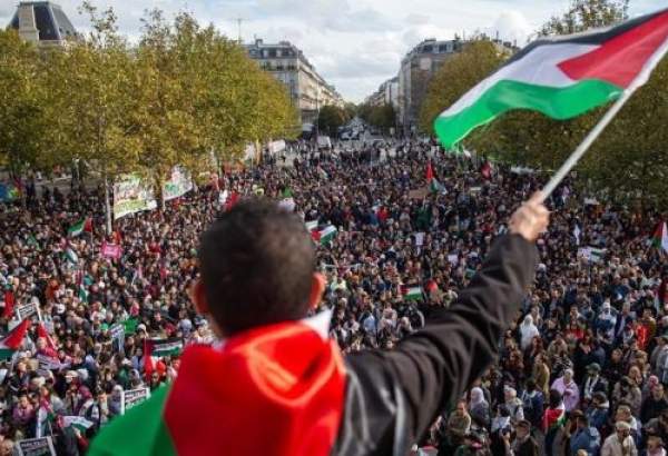 Pro-Palestine rally held in Paris (photo)  <img src="/images/picture_icon.png" width="13" height="13" border="0" align="top">