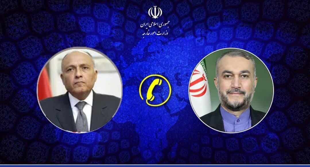 ايران ومصر تؤكدان على استمرار المشاورات لوقف الحرب في غزة