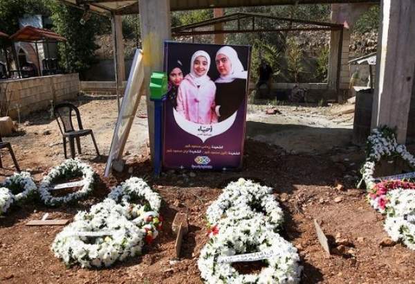 Funeral for three Lebanese girls, grandmother killed by Israel (photo)  
