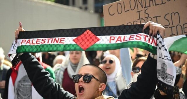آمریکا همچنان صحنه تظاهرات‌های ضدصهیونستی است