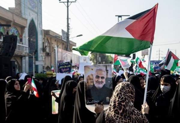 Pro-Palestine rally held across Iran (video)  <img src="/images/video_icon.png" width="13" height="13" border="0" align="top">