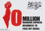 10 millions d’Iraniens se disent prêts à affronter Israël