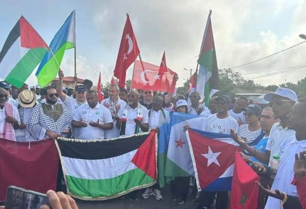 African Peace March in Djibouti voices support for Palestinians