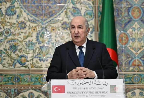 UN Security Council ‘paralyzed’ in face of Palestine crisis: Algerian president