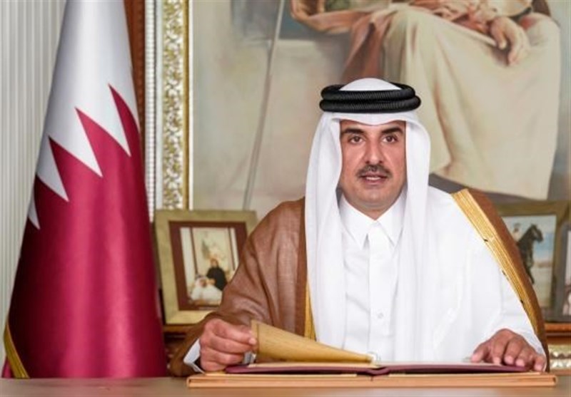 أمير قطر يؤكد أهمية التوصل لوقف دائم لإطلاق النار في غزة