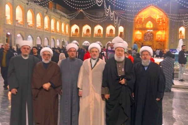 تقرير مصور .. وفد تجمع العلماء المسلمين في لبنان يزور الحرم الرضوي الشريف  