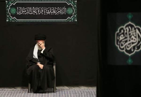 Ayat. Khamenei attends ceremony marking demise anniversary of Hazrat Fatemeh (photo)  