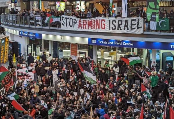 Pro-Palestine rally held in Berlin’s central train station (video)  <img src="/images/video_icon.png" width="13" height="13" border="0" align="top">